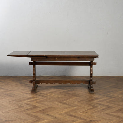 英国 クラシック ドローリーフ ダイニングテーブル