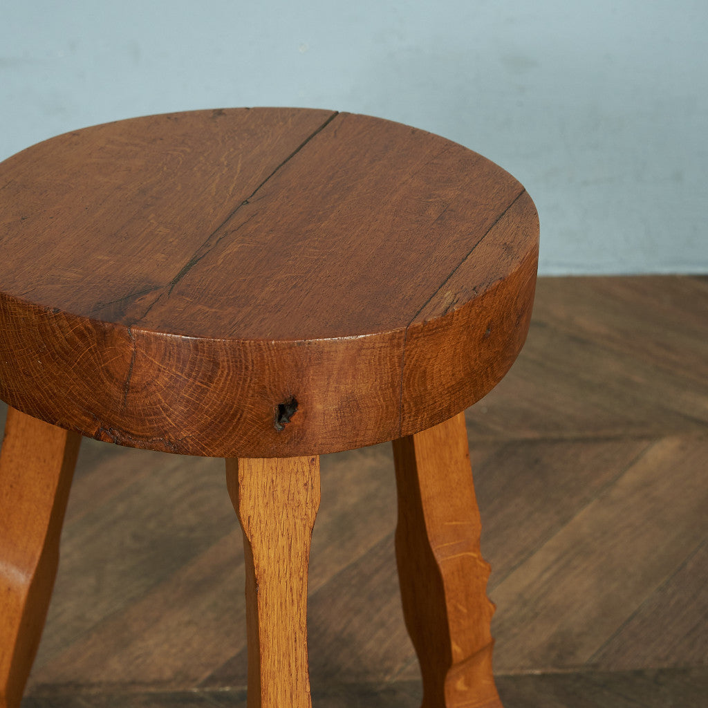 British antique milking stool #81935