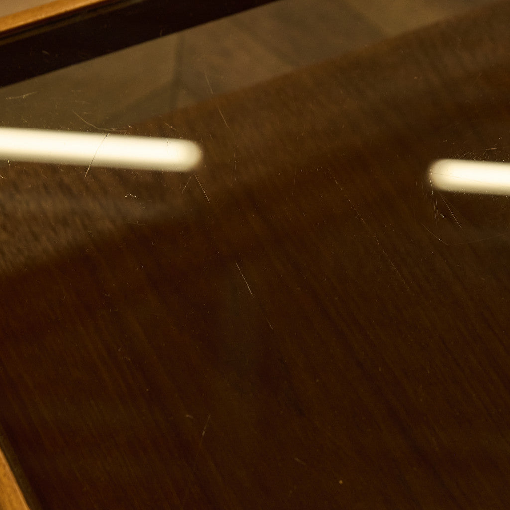 メイヤー myer ヴィンテージ スモーク ガラストップ コーヒーテーブル #91640