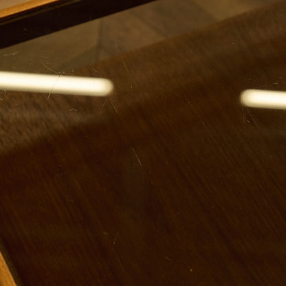 メイヤー myer ヴィンテージ スモーク ガラストップ コーヒーテーブル #91640