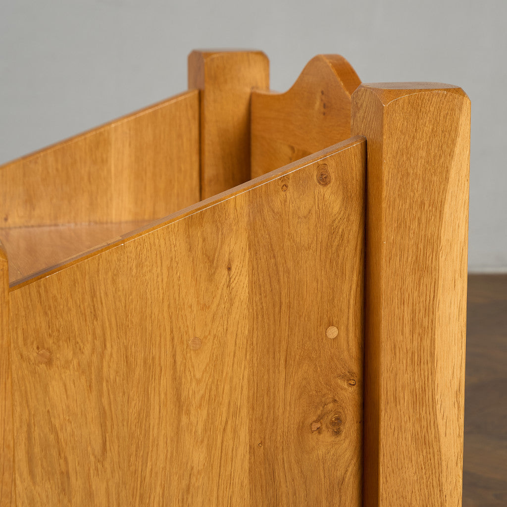 オランダ製 オーク 無垢材 サイドキャビネット
