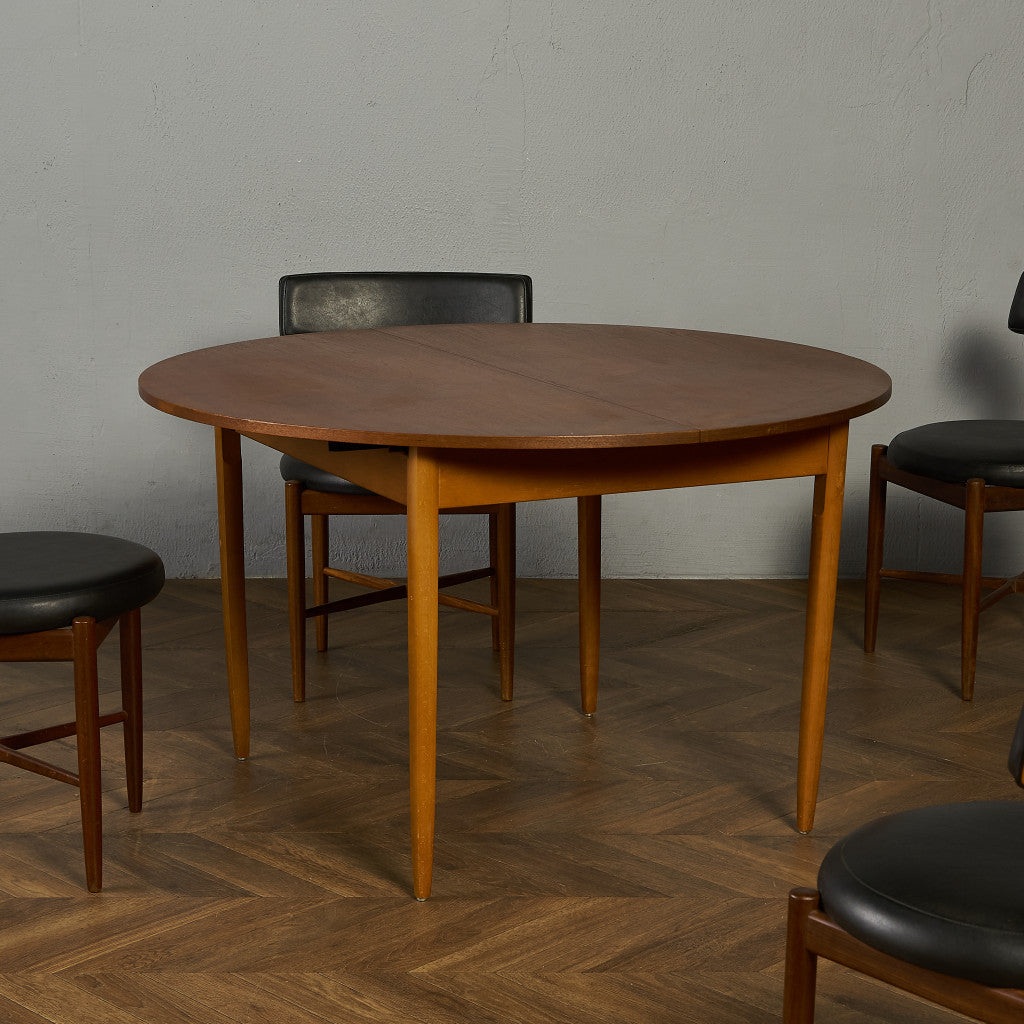 英国 ヴィンテージ ラウンド ダイニングテーブル #89640