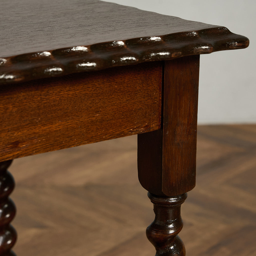 英国 クラシック バーリーシュガーツイスト サイドテーブル