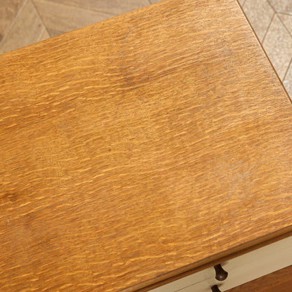 Chinese white ドロワー チェスト (B897)