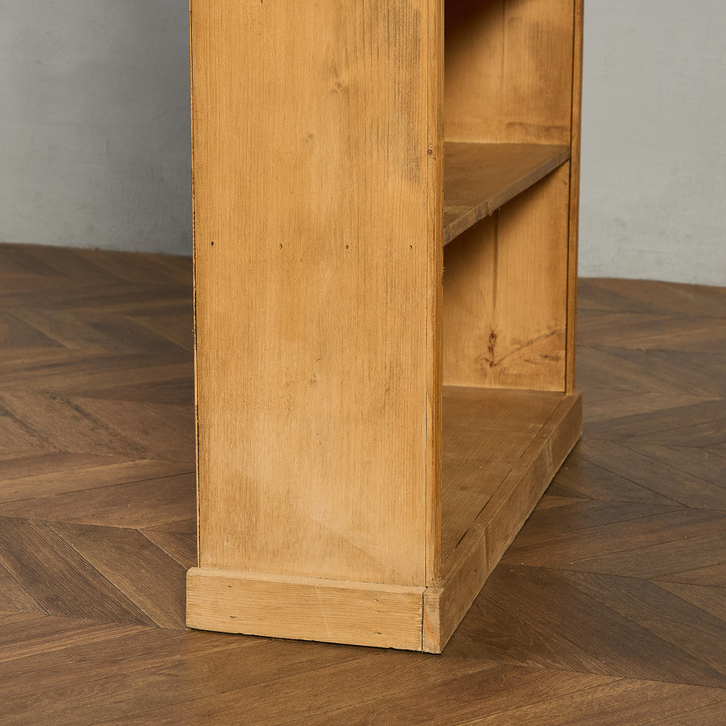 カントリー スタイル パイン材 ブックシェルフ