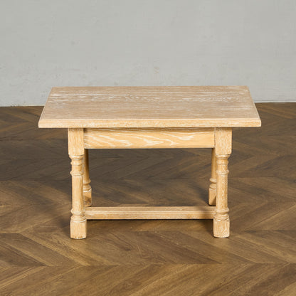 英国 クラシック ライムド オーク センターテーブル コーヒーテーブル