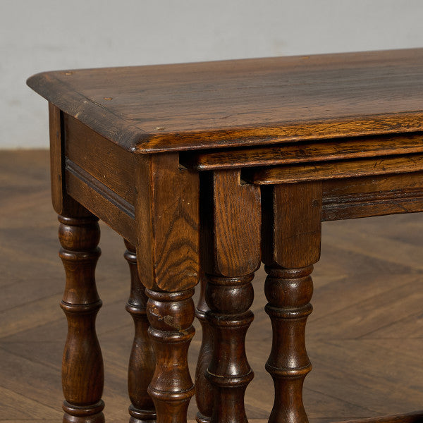 英国クラシック ネストテーブル サイドテーブル