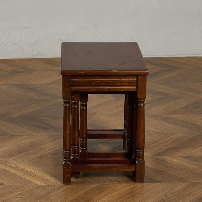 英国 クラシック ネストテーブル サイドテーブル