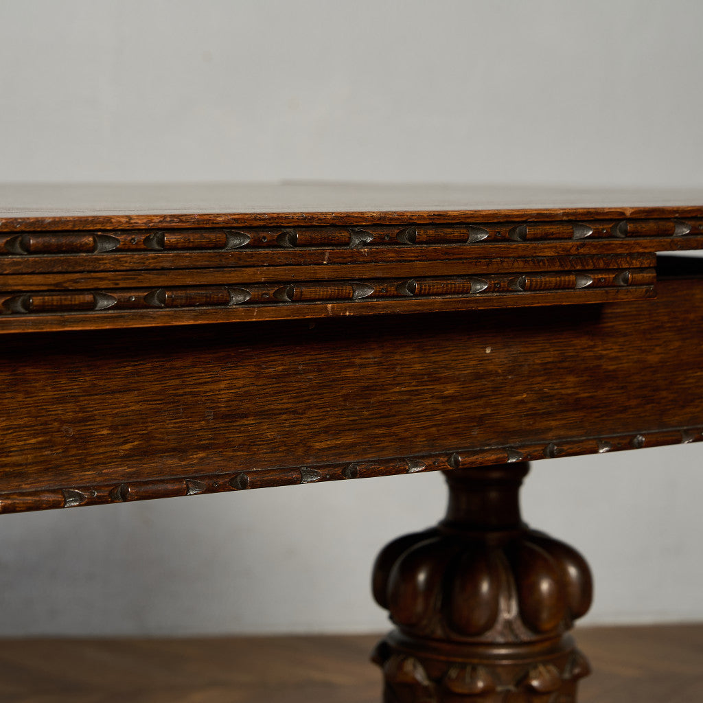 英国 クラシック ドローリーフ ダイニングテーブル