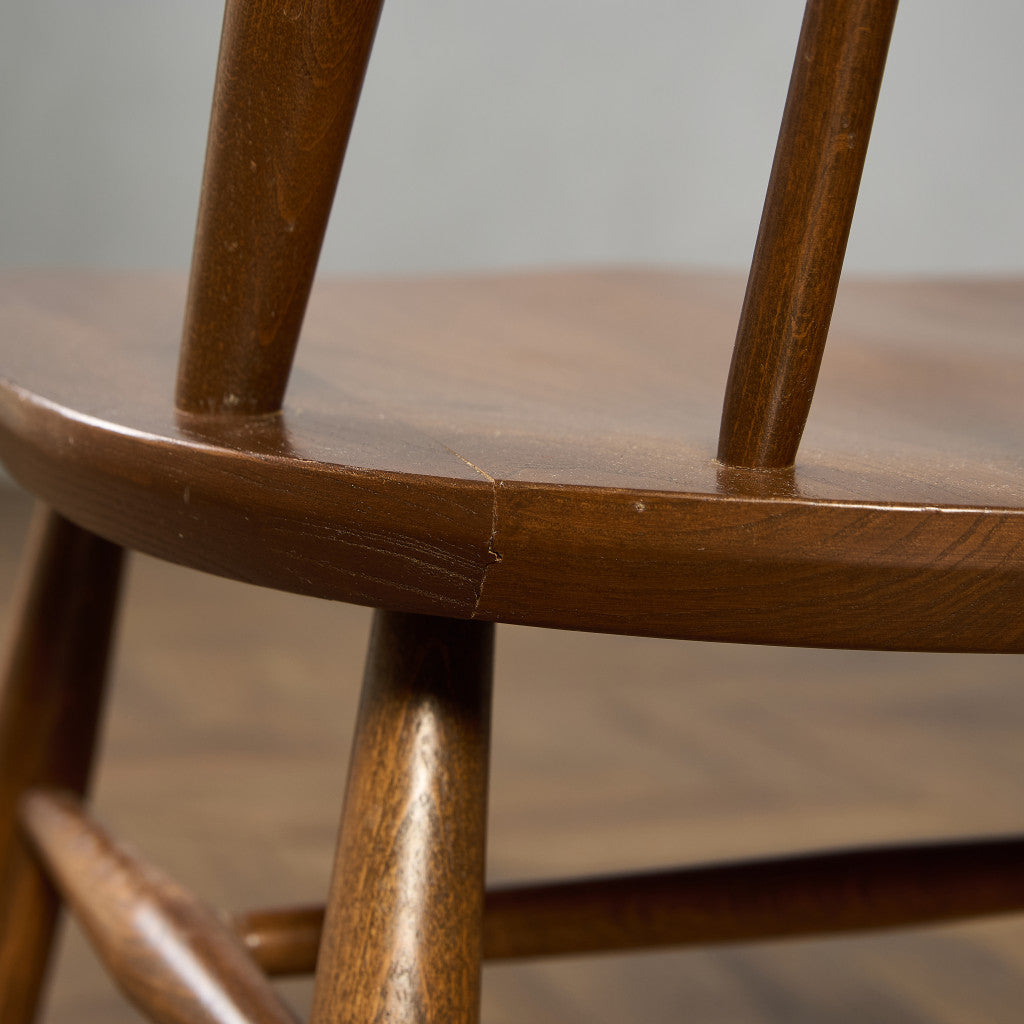 ヴィンテージ ゴールドスミスチェア ラウンドゴールドラベル