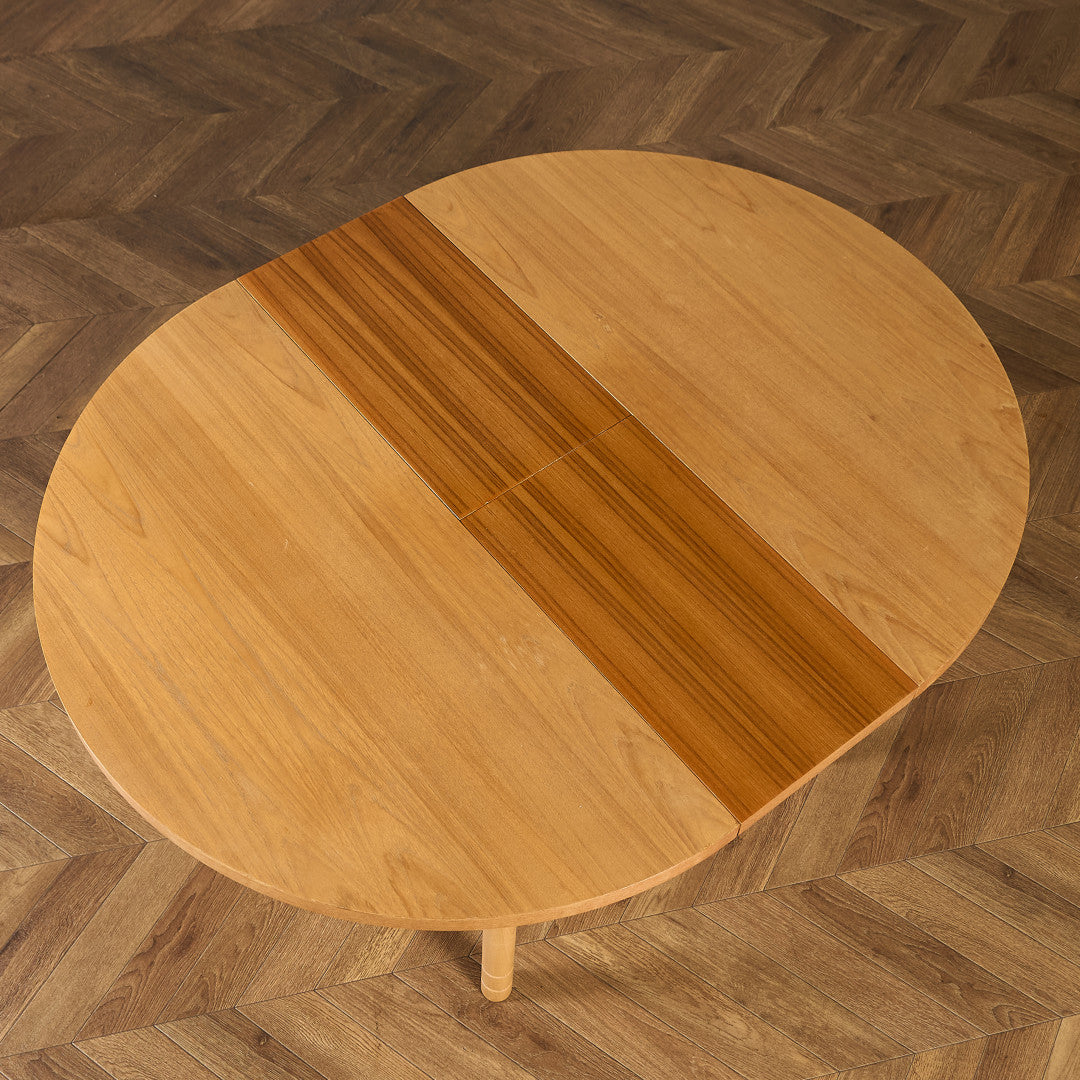 旧東ドイツ ヴィンテージ ラウンド ダイニングテーブル