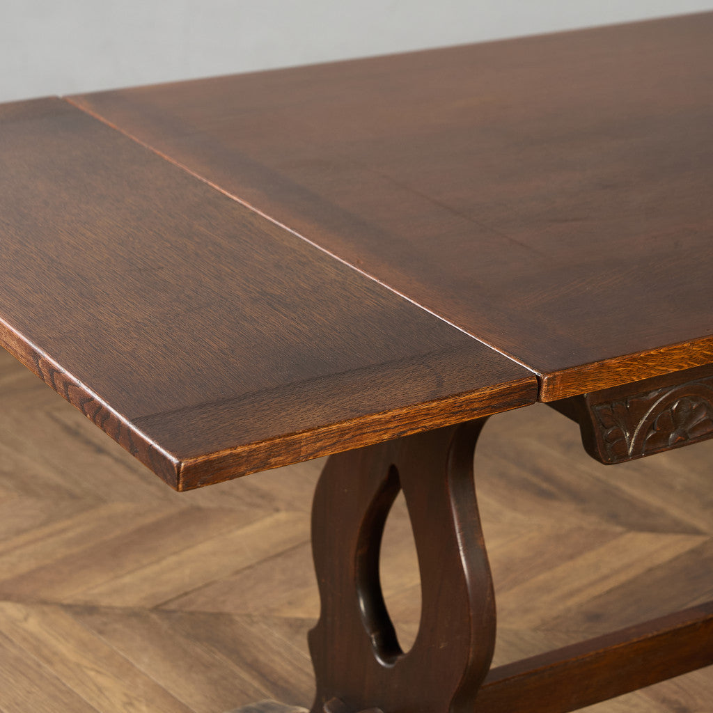 英国 クラシック ドローリーフ ダイニングテーブル