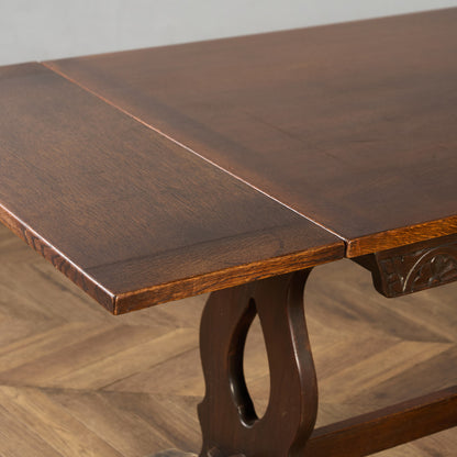 英国 クラシック ドローリーフ ダイニングテーブル