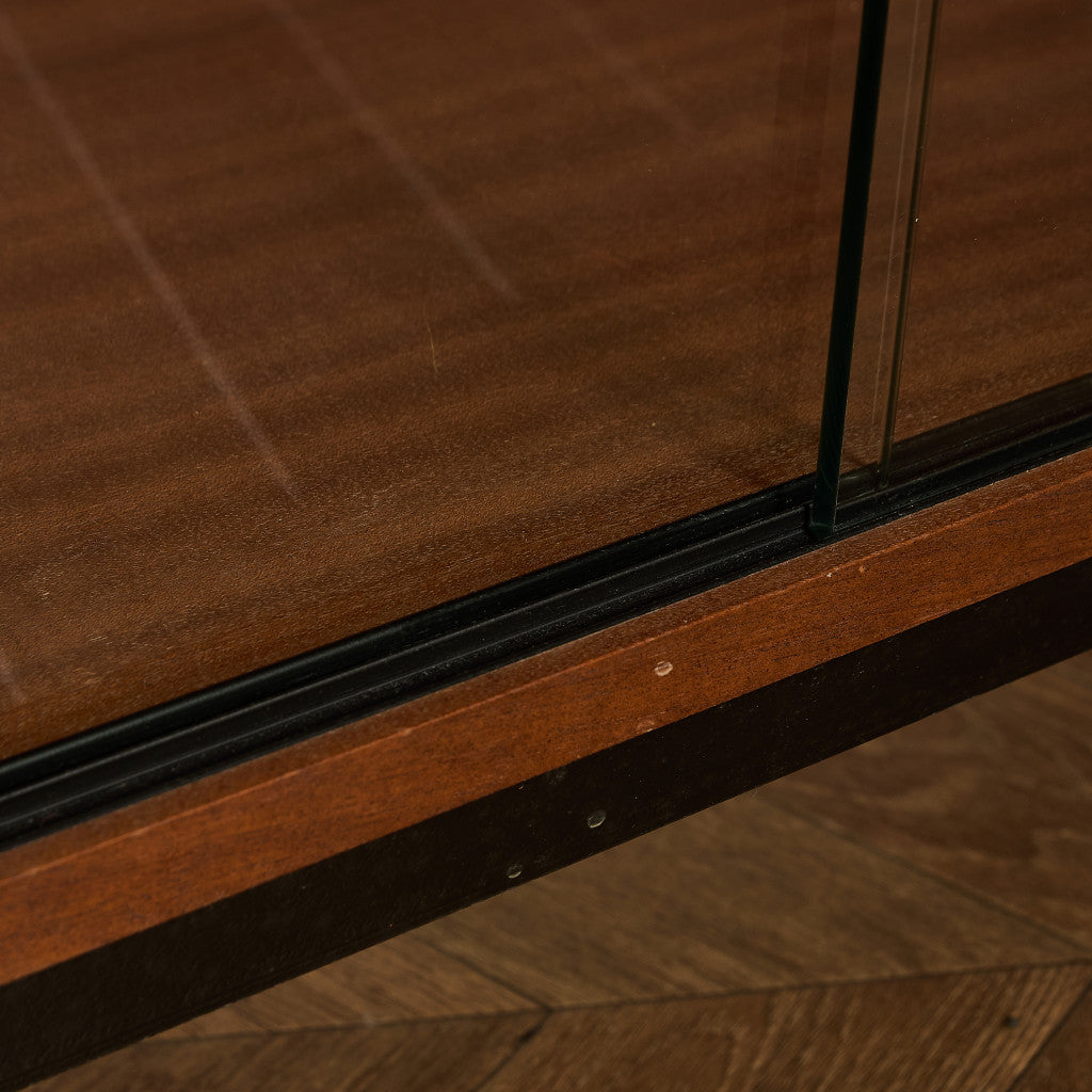 Abbess ヴィンテージ ガラス キャビネット 本棚