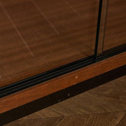 Abbess ヴィンテージ ガラス キャビネット 本棚