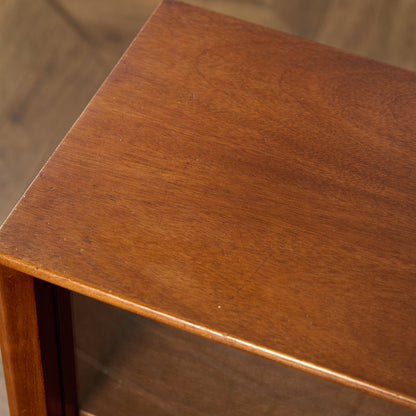 ヴィンテージ ガラスキャビネット