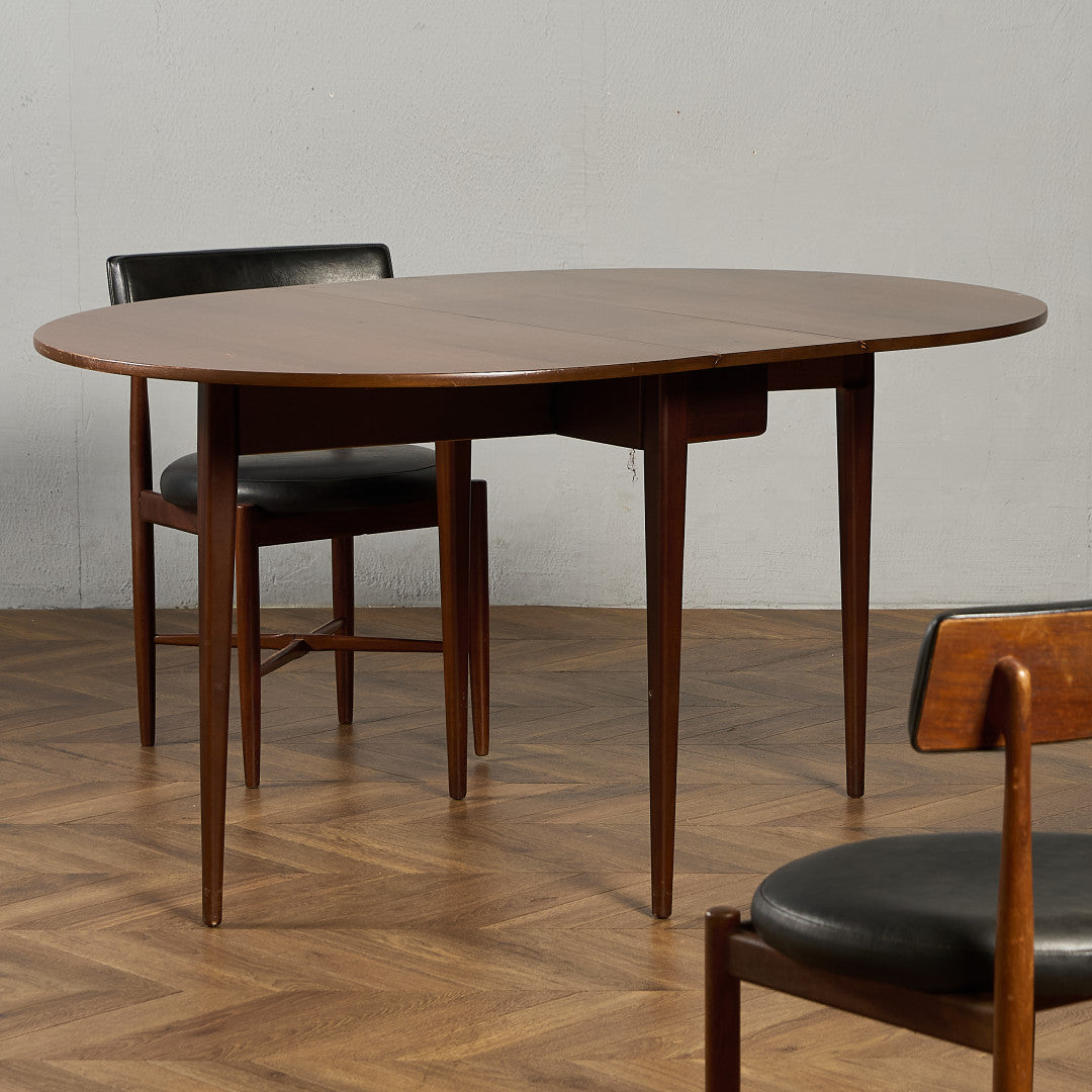 イギリス ヴィンテージ ドロップリーフ ゲートレッグテーブル #97132