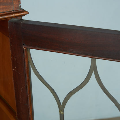 WAITE BROS ガラスキャビネット ブックケース #83814