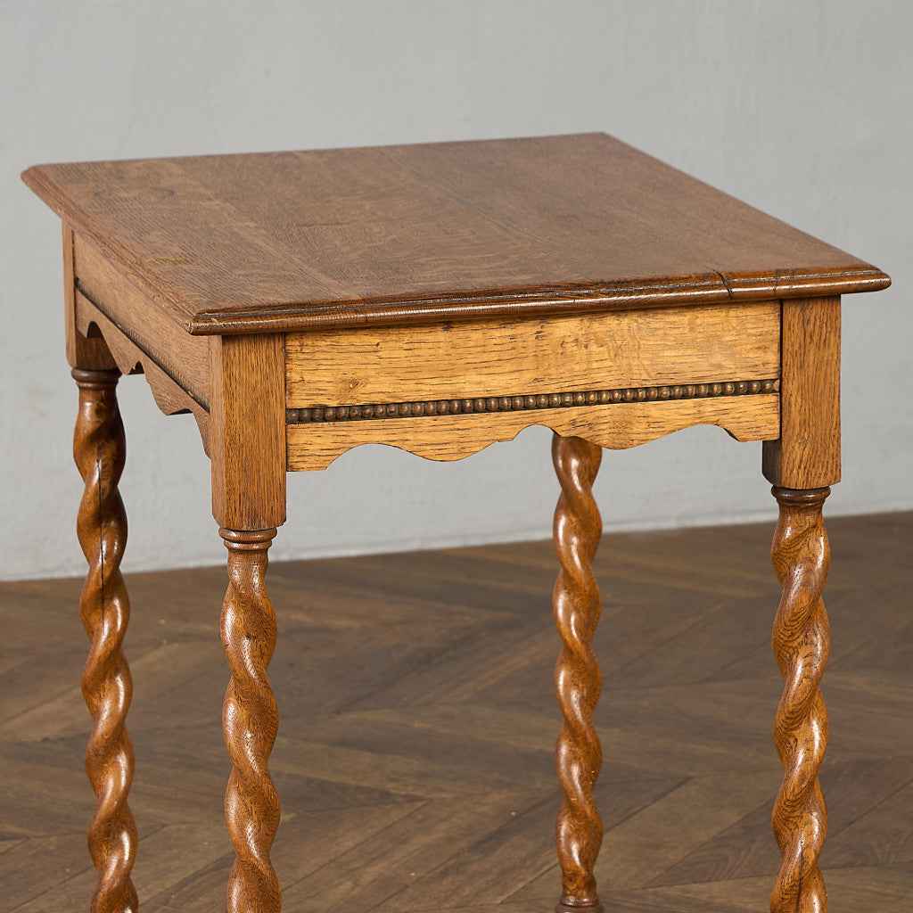 英国 クラシック バーリーシュガーツイスト サイドテーブル #97351