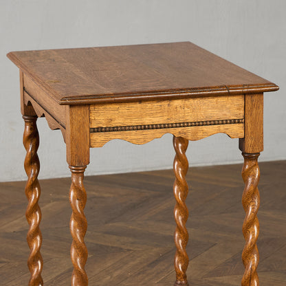 英国 クラシック バーリーシュガーツイスト サイドテーブル #97351