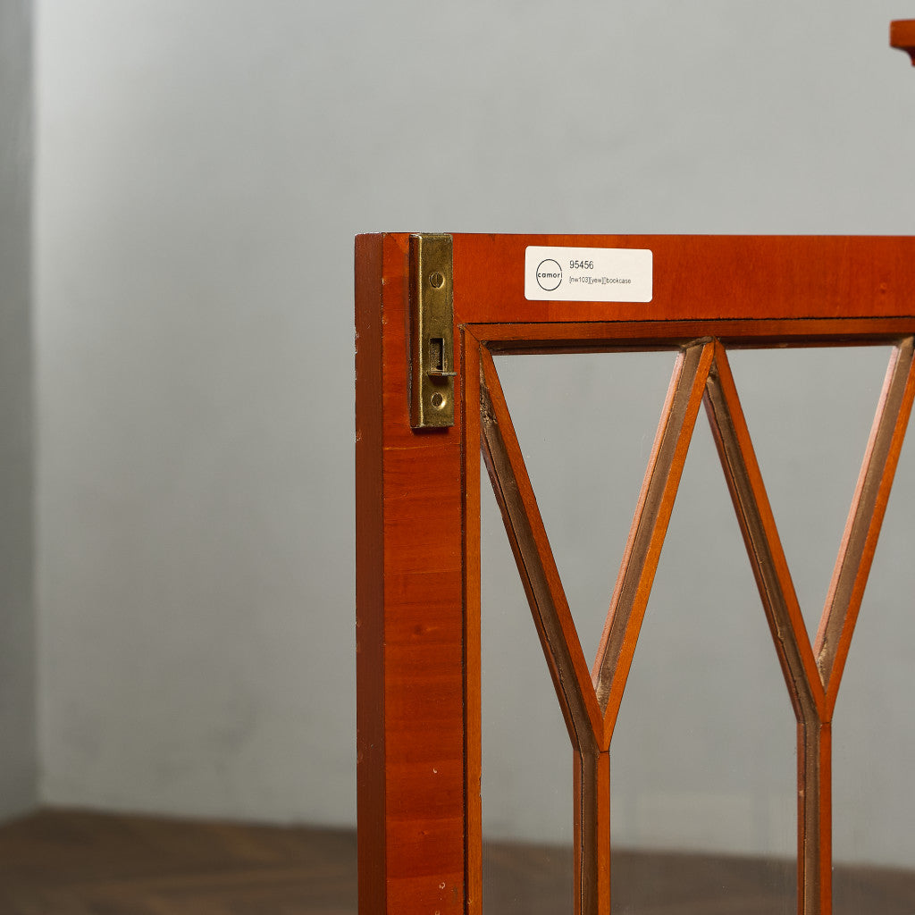 英国 クラシック エドワーディアン様式 ブックケース 食器棚