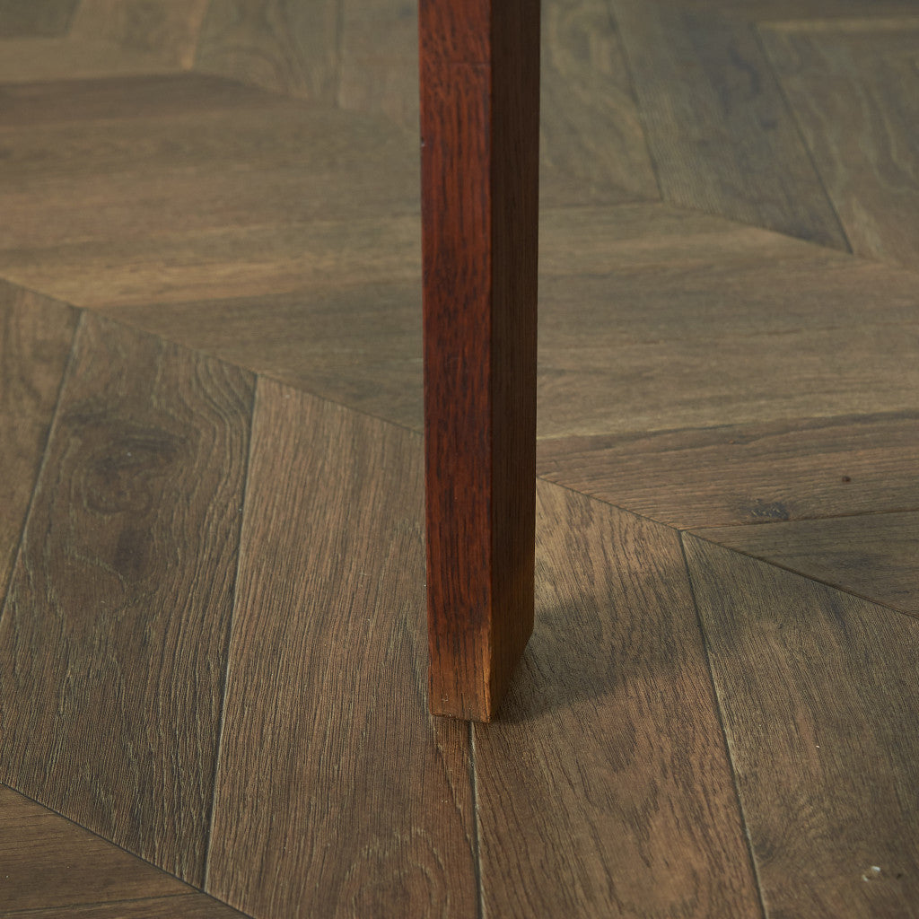 英国ヴィンテージ パーケットトップ サイドテーブル