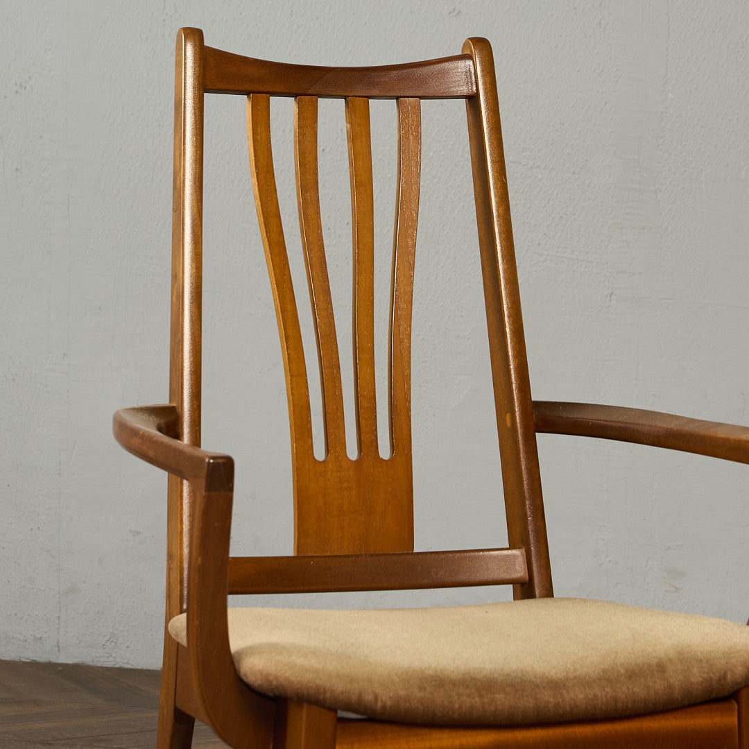 英国 ヴィンテージ アームチェア ダイニングチェア