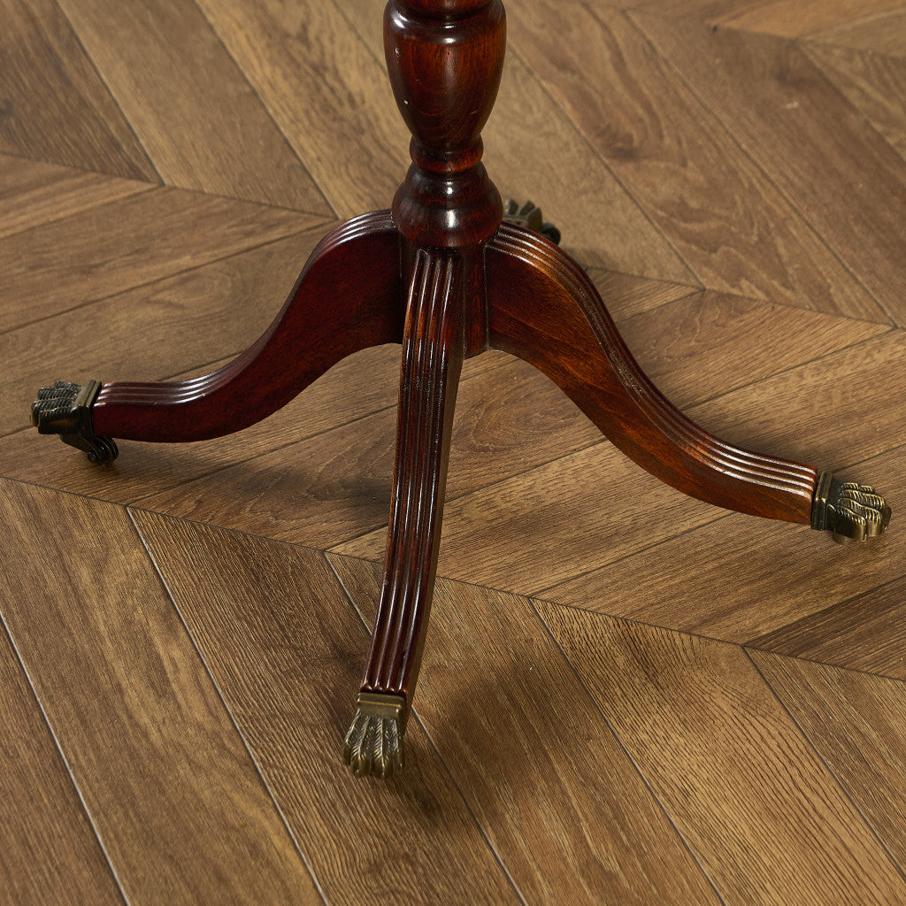 英国 クラシック リージェンシー 様式 ドラムテーブル