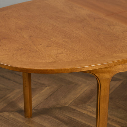 エクステンション オーバル ダイニングテーブル