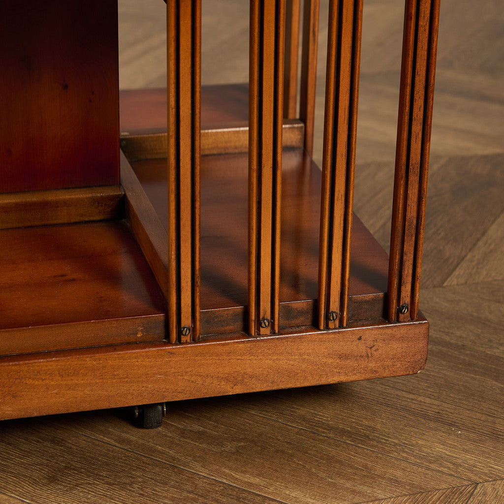 英国 クラシック リボルビング ブックケース