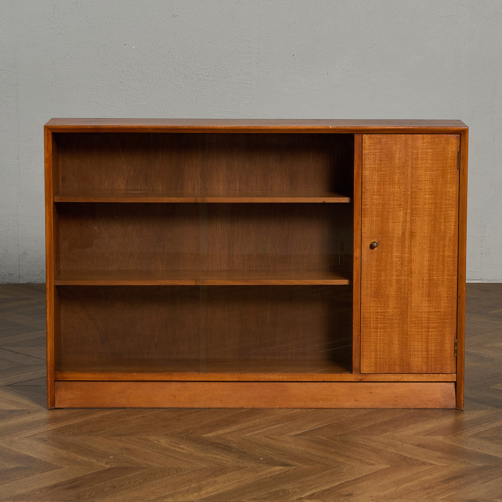 ヴィンテージ ガラスキャビネット