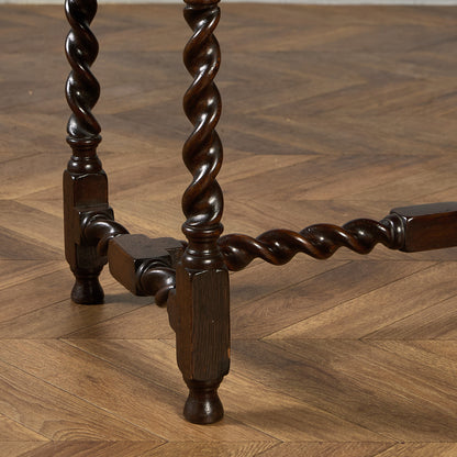 英国 クラシック オーク材 コンソールテーブル