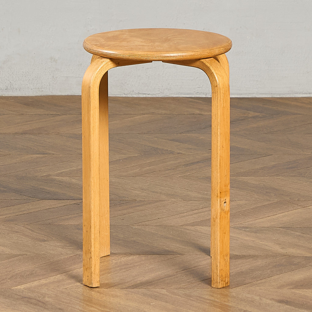 デンマーク LEIKA ヴィンテージ ベントウッド スツール #90127