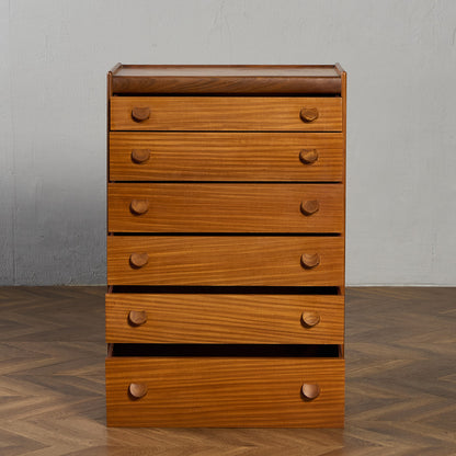 ヴィンテージ 6段チェスト