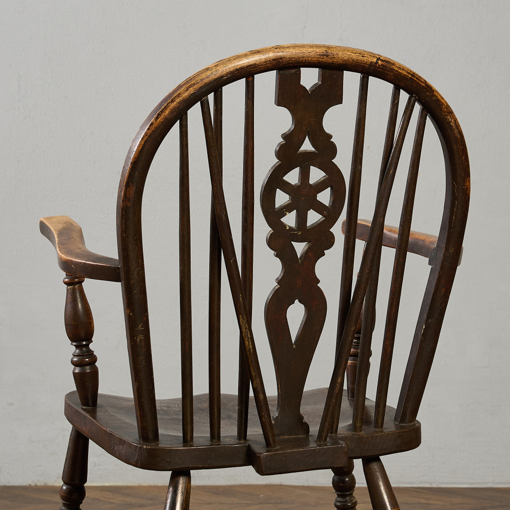 英国 クラシック ホイールバック ウィンザー アームチェア