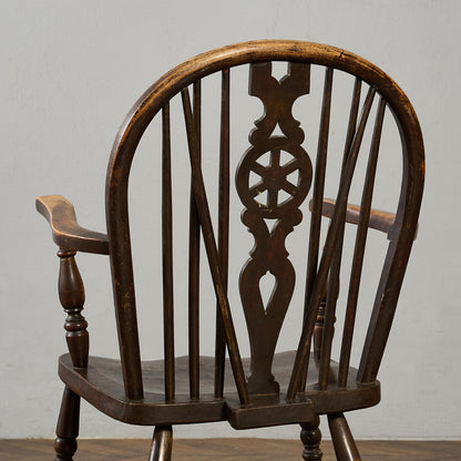 英国 クラシック ホイールバック ウィンザー アームチェア