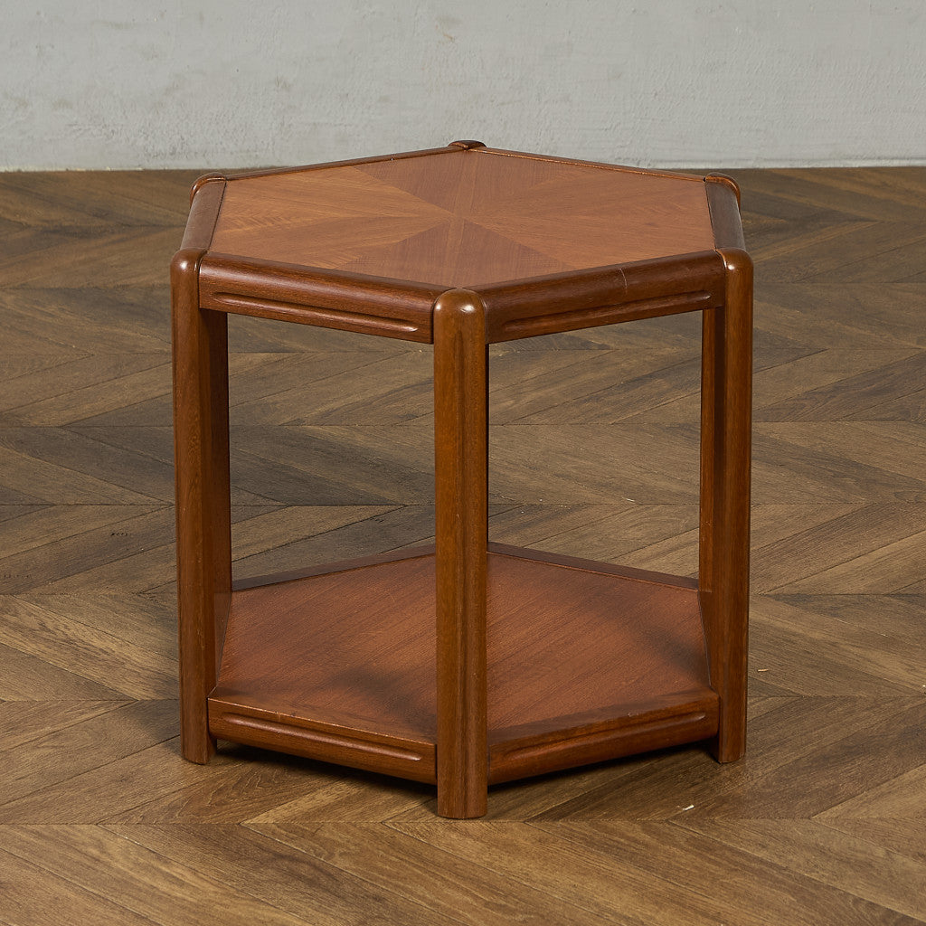 デンマーク ヴィンテージ ヘキサゴン コーヒーテーブル センターテーブル