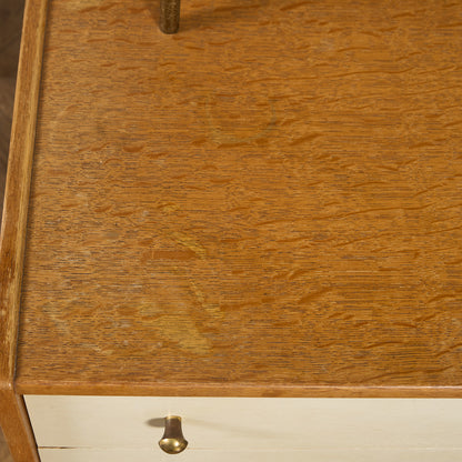 Chinese white ヴィンテージ ドレッシングチェスト 初期ゴールドラベル