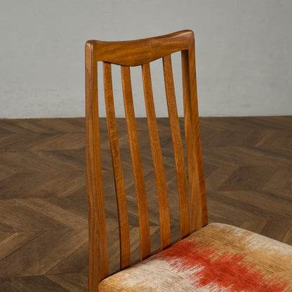 スラットバックチェア 座面張替え済み