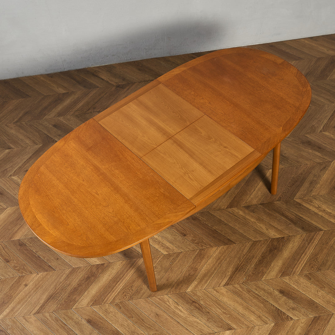 エクステンション オーバル ダイニングテーブル