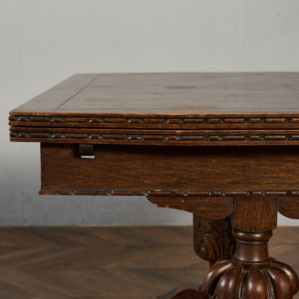 英国 クラシック ドローリーフ ダイニングテーブル