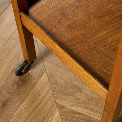 英国 ヴィンテージ ドロップリーフ トロリー ワゴン