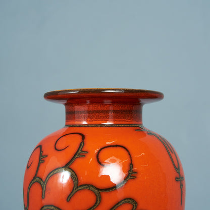 German Art Pottery Flower Vase #81911