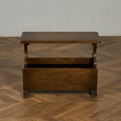 英国 クラシック マガジンラック サイドテーブル