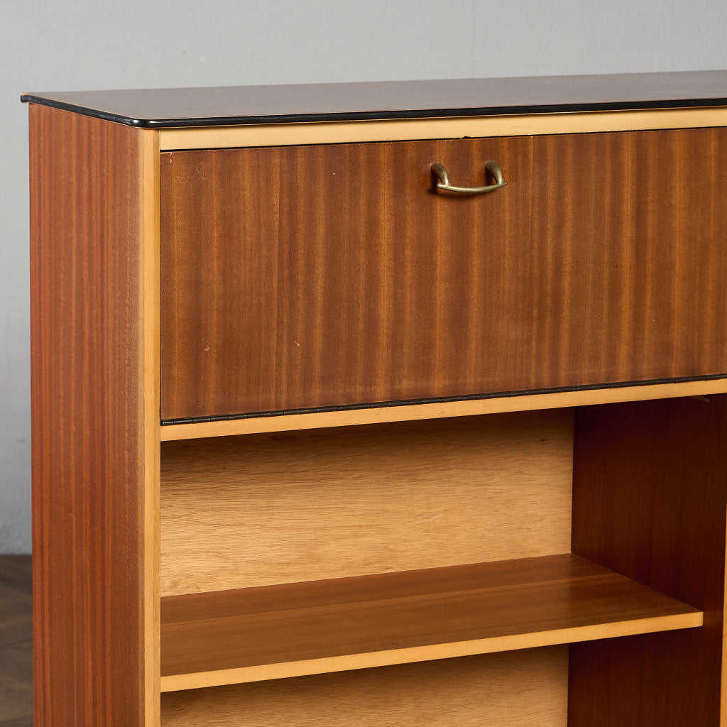 ヴィンテージ ナロー ブックケース