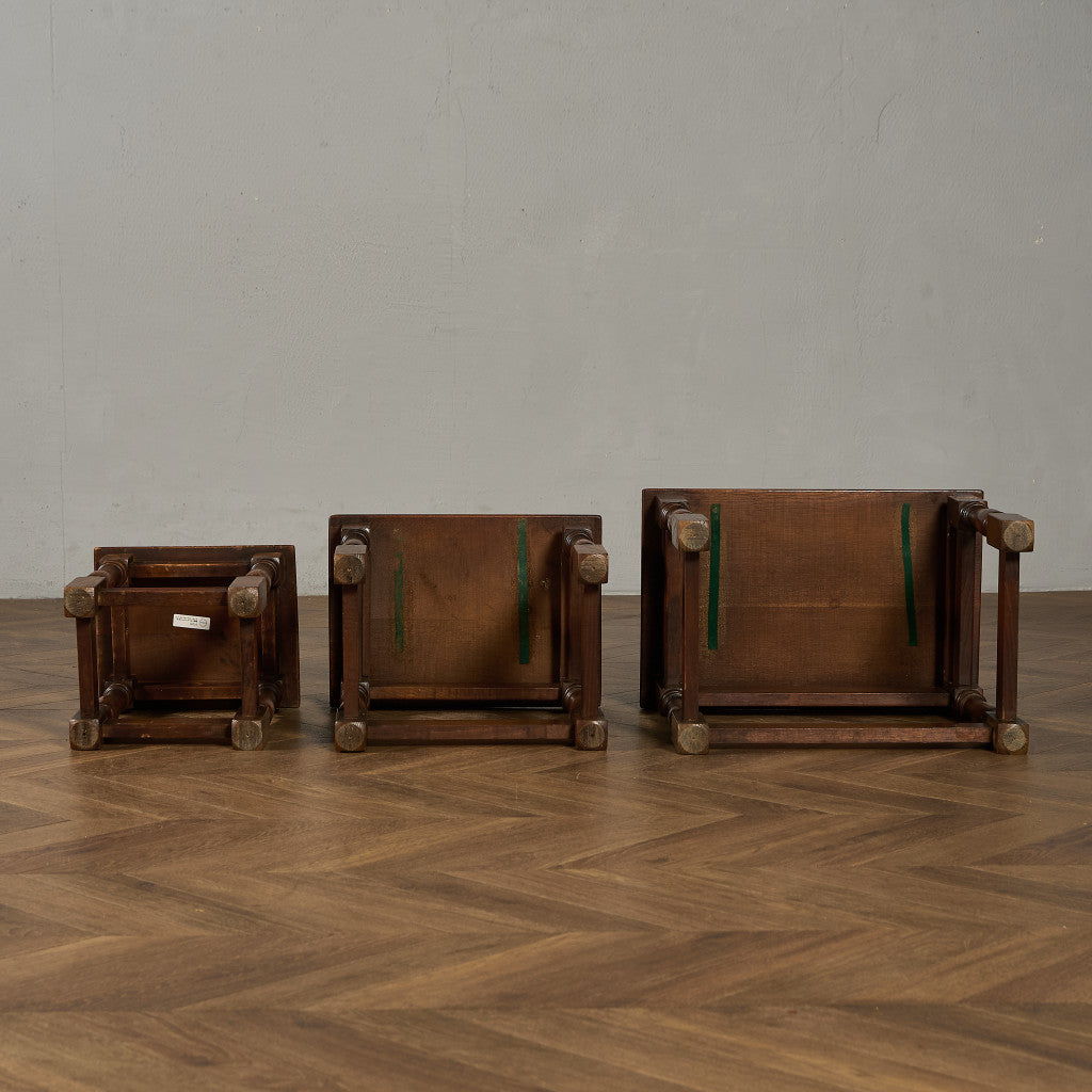 英国クラシック ネストテーブル サイドテーブル