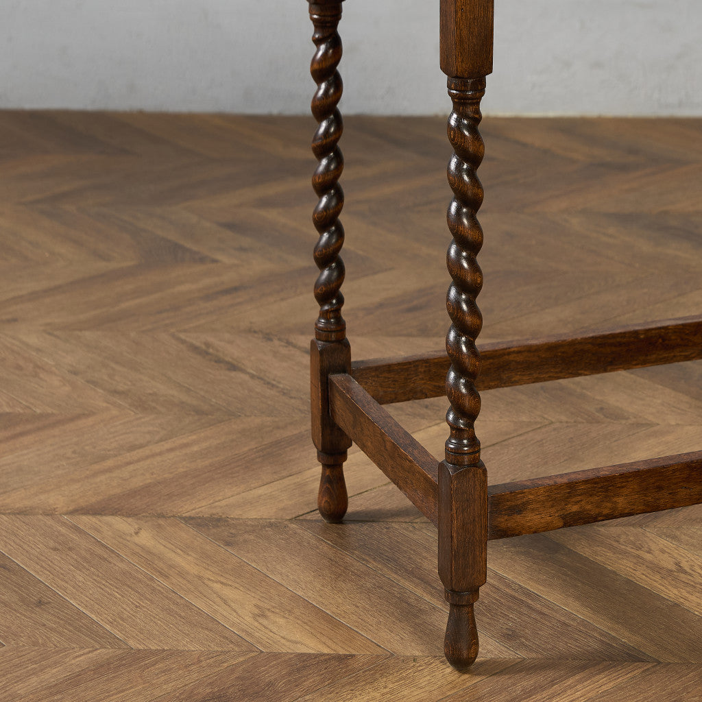 英国 クラシック バーリーシュガーツイスト サイドテーブル