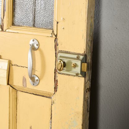 英国 アンティーク ペインテッド ステンドグラス ドア