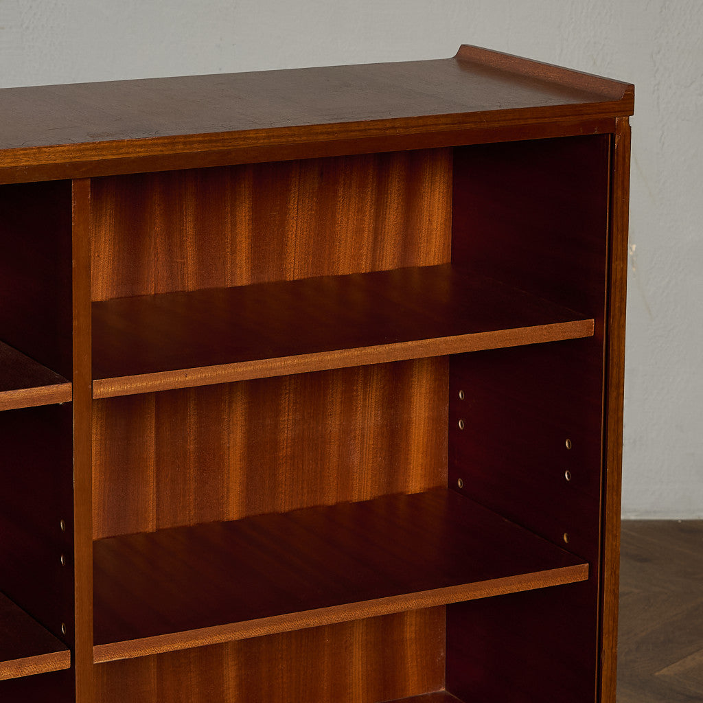 ヴィンテージ ナロー オープン ブックケース