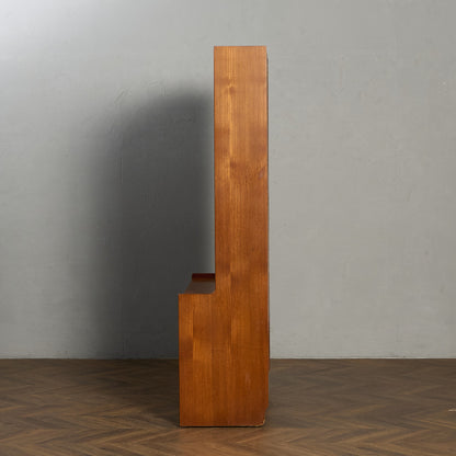 ヴィンテージ ウォールユニット ビューローブックケース